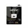 Lexar Karta microSD 64GB C10 A1 U3 V30 100/35MB/s CL10 adapter