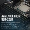PNY Pamięć 16GB DDR4 DIMM 3200 MD16GSD43200-TB