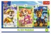 Trefl Puzzle 3x50 elementów Psi Patrol nasze pieski