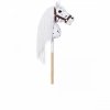 Tootiny Koń na kiju Hobby Horse HOPPIHORSE A4 Leopard - biały, maść tarantowata