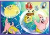 Trefl Puzzle 4x250 elementów SpongeBob Szalony świat