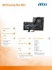 MSI Płyta główna X870 GAMING PLUS WIFI A M5 4DDR5 ATX