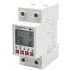 Qoltec Przekaźnik 63A na szynę DIN z licznikiem energii elektrycznej |  Timer | Tuya | Wi-Fi | LED                                                    ~