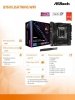 ASRock Płyta główna B760I LIGHTNING WIFI s1700  2DDR5 mITX DP/HDMI