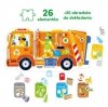 CzuCzu Puzzle Moto - Śmieciarka 26 elementów
