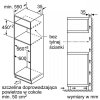 Bosch Kuchnia mikrofalowa termoobieg CMA585GS1