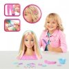 Mattel Głowa do stylizacji Barbie Deluxe Blond