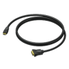 PROCAB CLV160/1.5 DVI D male - HDMI A male 1.5 meter - 24 awg