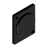 Procab VCD10-P Blind plate - D-size  100 pieces
