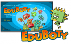Eduboty - aplikacja terapeutyczna na monitory interaktywne (Android)