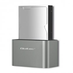 Qoltec Stacja dokująca dysków HDD/SSD | 2.5 cali/3.5 cali SATA | USB 3.0