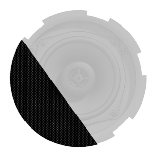  Głośnik głośniki AUDAC GLI 05/OB Front grill for CIRA5 and CALI4 series speakers with cloth & outdoor treatment Black