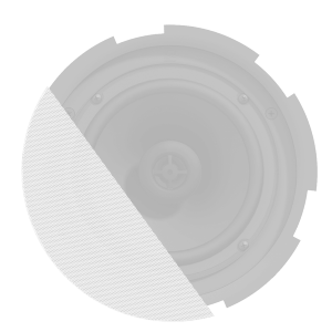 AUDAC GLI08/OW Front grill for CIRA8 series speakers with cloth & outdoor treatment White version