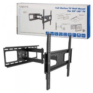 Uchwyt ścienny LogiLink do telewizora LCD/LED nachylenie -20°/+10°, VESA 400x400, 32-55 cali