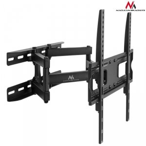 Uchwyt do telewizora lub monitora Maclean MC-760, uniwersalny, max VESA 400x400, 26-55 cali, 30kg, czarny
