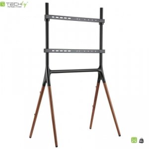 Stojak podłogowy LCD/LED Techly 49 cali-70 cali 40kg drewno