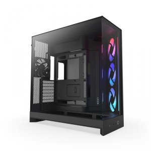 Obudowa NZXT H9 Flow RGB (2025) Midi Tower z oknem czarna - USZ OPAK