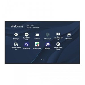 Monitor ViewSonic CDE8630 86 cali 4K Presentation Display 24/7