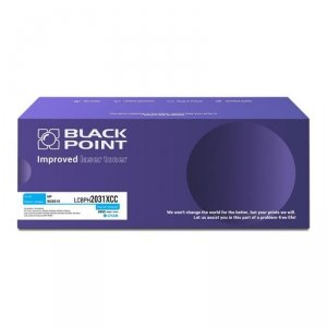 Toner Black Point do HP (W2031X) Cyan 6000 str. z chipem