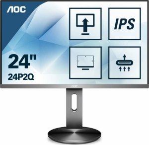 Monitor AOC 23,8 cali 24P2Q VGA DVI HDMI DP 4xUSB 3.1 głośniki