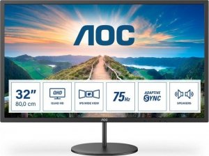 Monitor AOC 31,5 cali Q32V4 HDMI DP głośniki