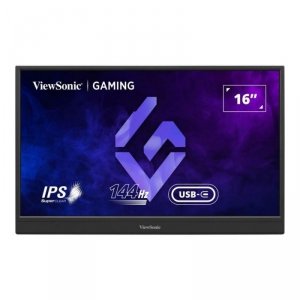 Monitor ViewSonic 16 cali VX1654 IPS FHD 144Hz MiniHDMI 2xUSB-C głośniki
