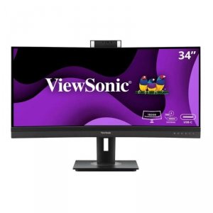 Monitor komputerowy ViewSonic 34” VG3457CV MVA UWQHD 100Hz 2xHDMI DP HUB RJ45 głośniki
