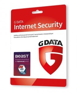 Oprogramowanie G DATA Internet Security 1PC 1rok karta-klucz