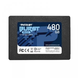 Dysk SSD Patriot Burst Elite 480GB SATA3 2,5 cali (450/320 MB/s) 7mm