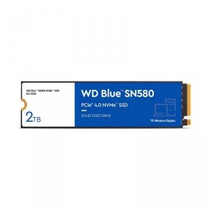 Dysk SSD WD Blue SN580 2TB M.2 2280 NVMe (4150/4150 MB/s) WDS200T3B0E