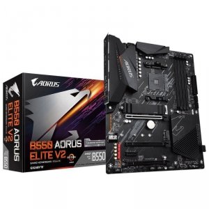 Płyta Gigabyte B550 AORUS ELITE V2 /AMD B550/DDR4/SATA3/M.2/USB3.1/PCIe4.0/AM4/ATX - POSERWI