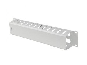 Organizer kabli Lanberg AK-1705-S 19 cali 2U z zaślepką typ A szary
