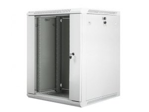 Szafa instalacyjna Rack wisząca 19 cali 15U 600x600 szara Lanberg (flat pack)