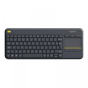 Klawiatura bezprzewodowa Logitech K400 Plus czarna