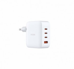 D-Link Ładowarka zasilacz GAN 100W 3x USB-C 1x USB-A