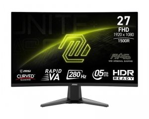 MSI Monitor MAG 276CXF     27 cali LED/FHD/Zakrzywiony/280Hz/Czarny