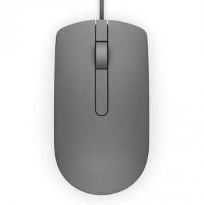 Dell Przewodowa mysz optyczna USB szara MS116