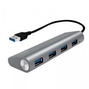 LogiLink Hub 4xUSB 3.0 aluminiowa obudowa