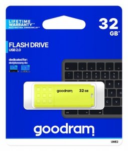 GOODRAM Pendrive UME2 32GB USB 2.0 Żółty