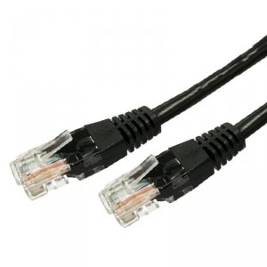 TB Kabel Patchcord miedziany kat. 5e RJ45 UTP 1,5m czarny