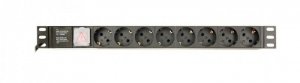 Gembird Listwa zasilająca rack 8 x German Socket 3M