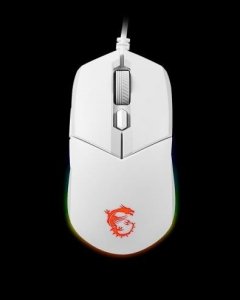 MSI Myszka Przewodowa Clutch GM11 White