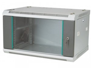 Q-LANTEC Szafka rack wisząca 19 6U 600x450