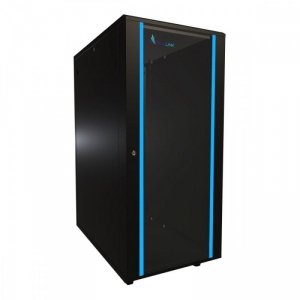 Extralink Szafa rack 27U 600x1000mm czarna stojąca