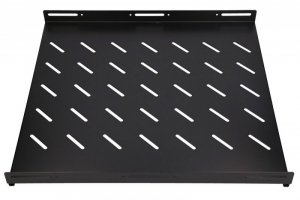 Extralink Półka 1U 500mm czarna 19 cali