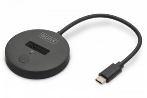 Digitus Stacja dokująca do SSD M.2 NVMe/SATA USB-C 3.2 Gen2 10Gbps maks. 4 TB czarna