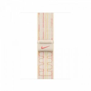 Apple Opaska sportowa Nike w kolorze księżycowej poświaty/różowym do koperty 40 mm