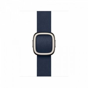 Apple Pasek w kolorze głębinowego błękitu z klamrą nowoczesną do koperty 42 mm - rozmiar M