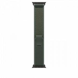 Apple Opaska Trail w kolorze zielonym do koperty 49 mm - rozmiar S/M - elementy z tytanu w kolorze czarnym