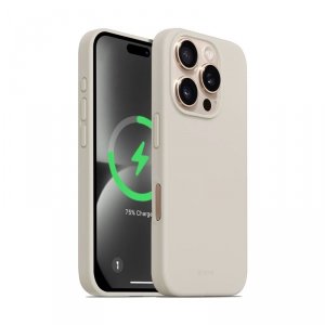 CRONG Etui  Crong Color Cover Magnetic iPhone 16 Pro MagSafe (kamienny beż)